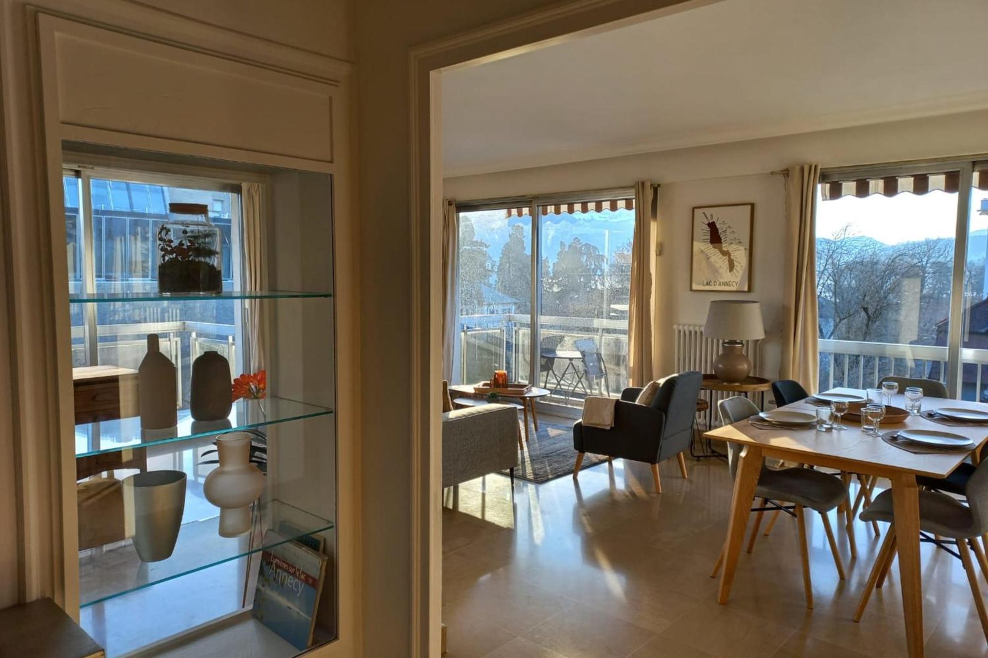 Tournette-Comfortable And Quiet Luxury Apartment Annecy Buitenkant foto