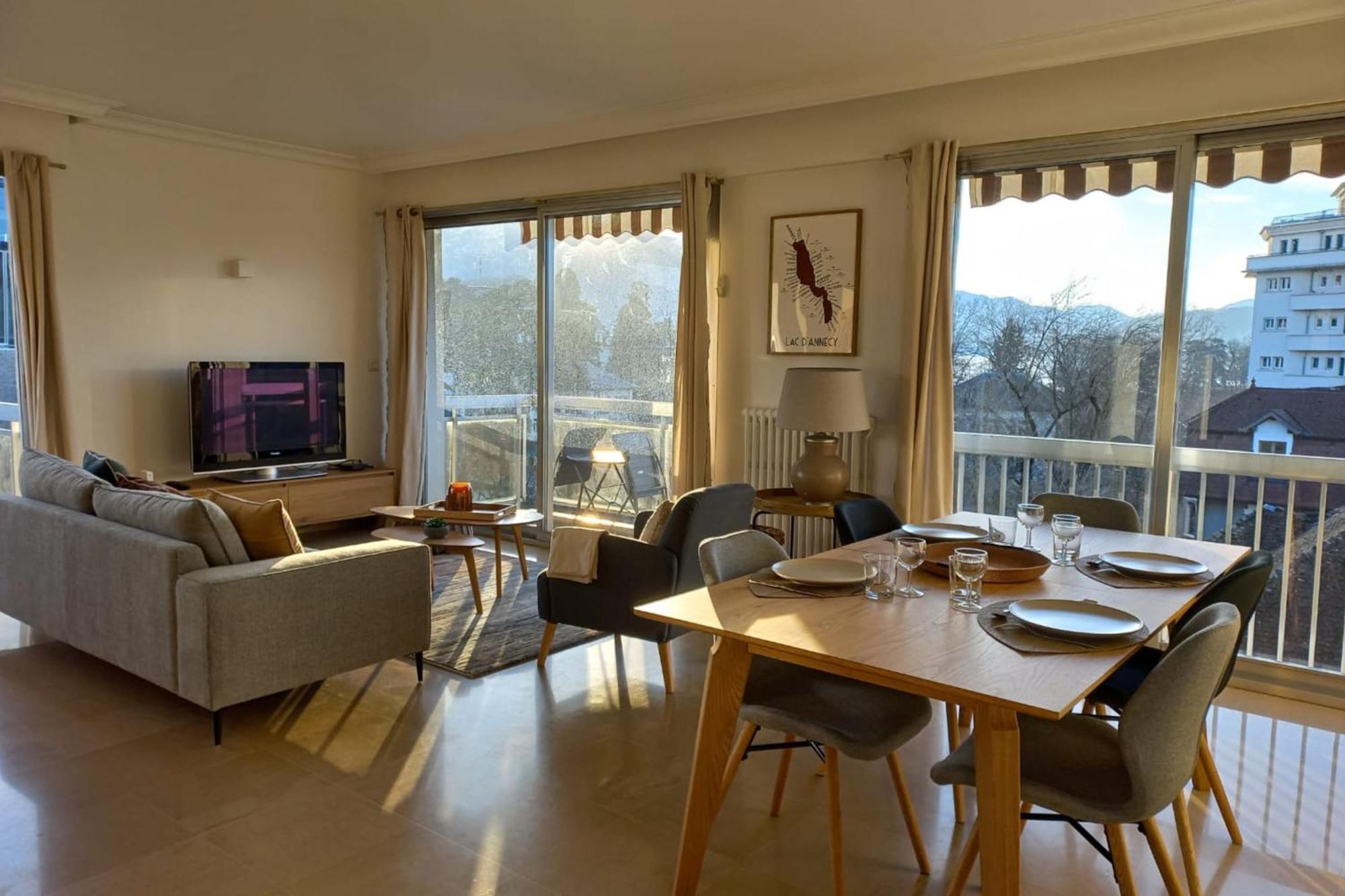 Tournette-Comfortable And Quiet Luxury Apartment Annecy Buitenkant foto