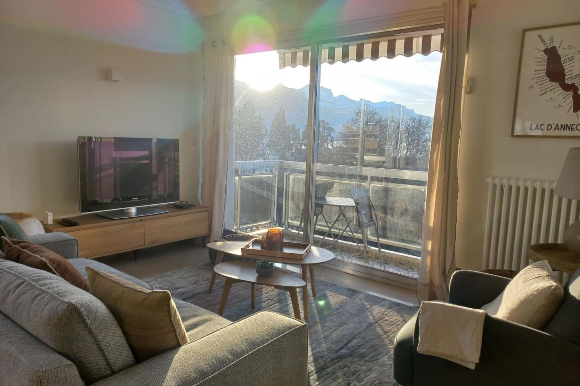 Tournette-Comfortable And Quiet Luxury Apartment Annecy Buitenkant foto
